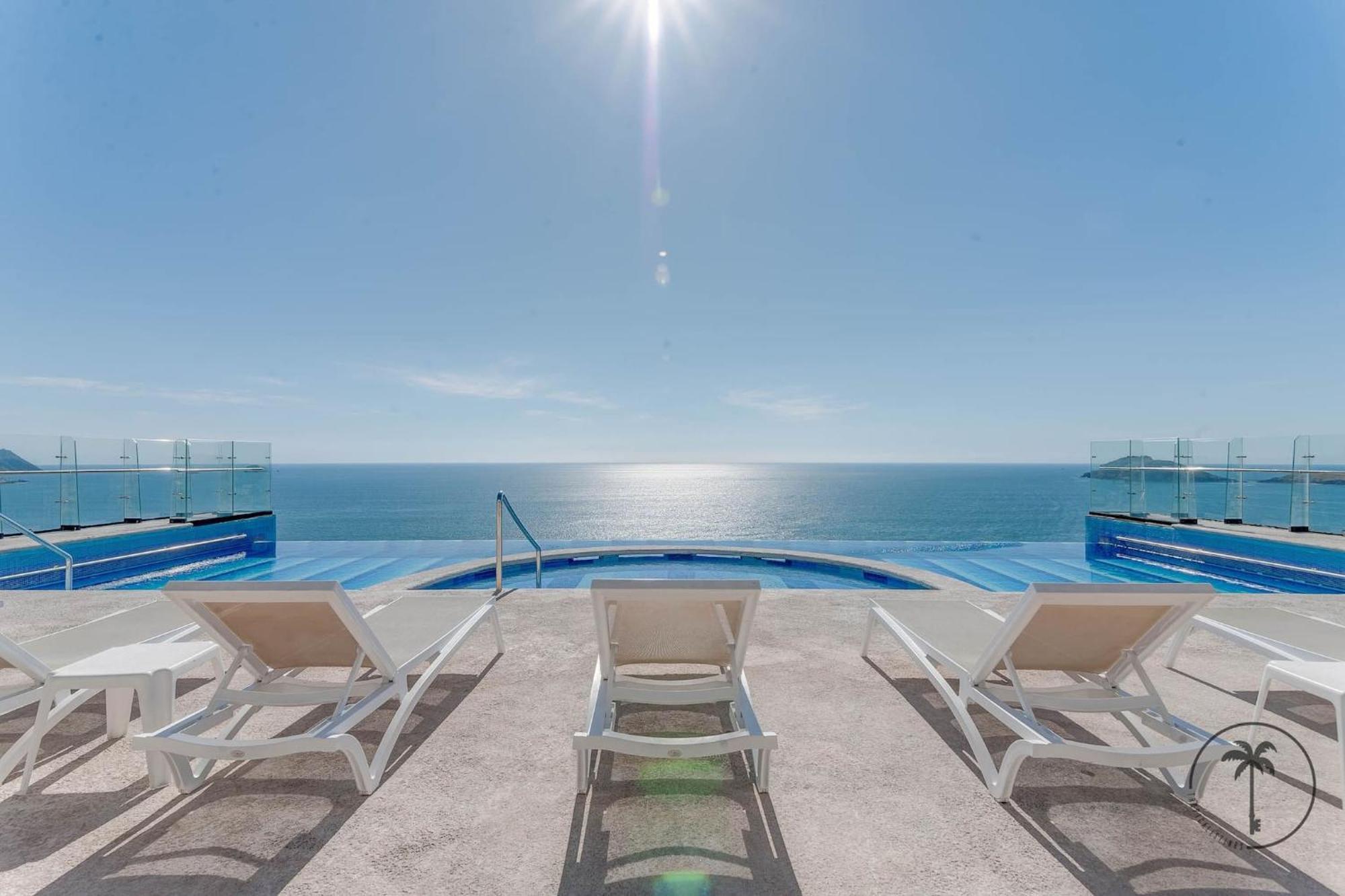 Appartement Terraza Con Vista Al Mar Y A Atardeceres à Mazatlán Extérieur photo