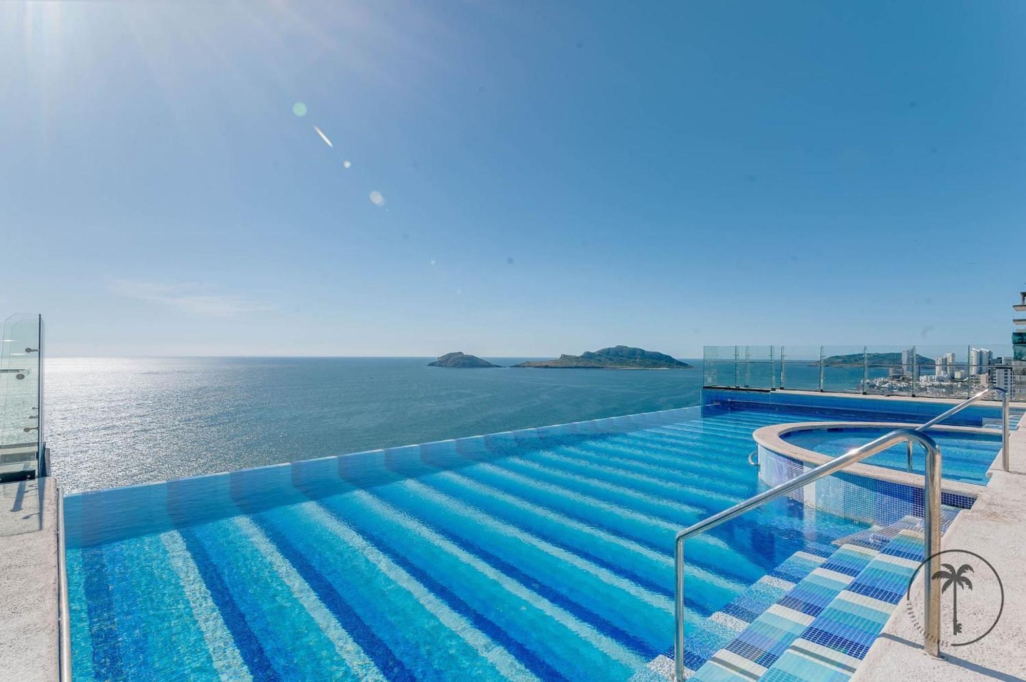 Appartement Terraza Con Vista Al Mar Y A Atardeceres à Mazatlán Extérieur photo